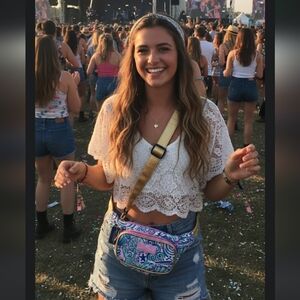 ⭐NWT Simply Southern Travel Waist Pouch